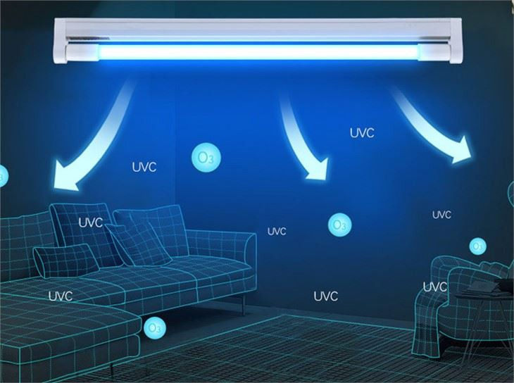 UVC-лампа поставляется с кабелем